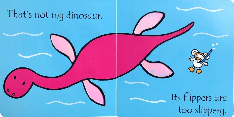 Sensory book: That's not my dinosaur, Usborne