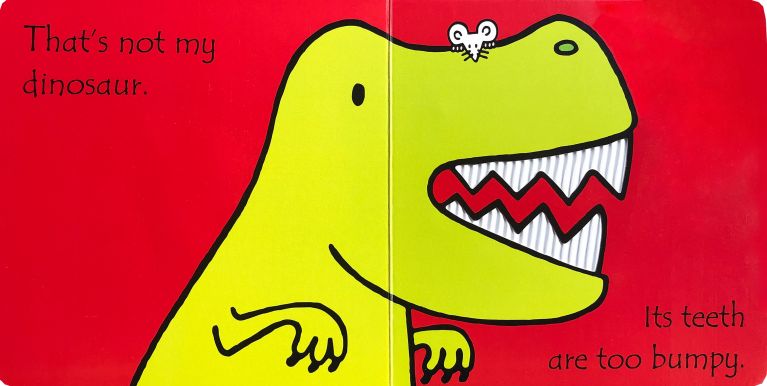 Sensory book: That's not my dinosaur, Usborne