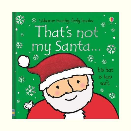 Sensory book: That's Not My Santa, Usborne
