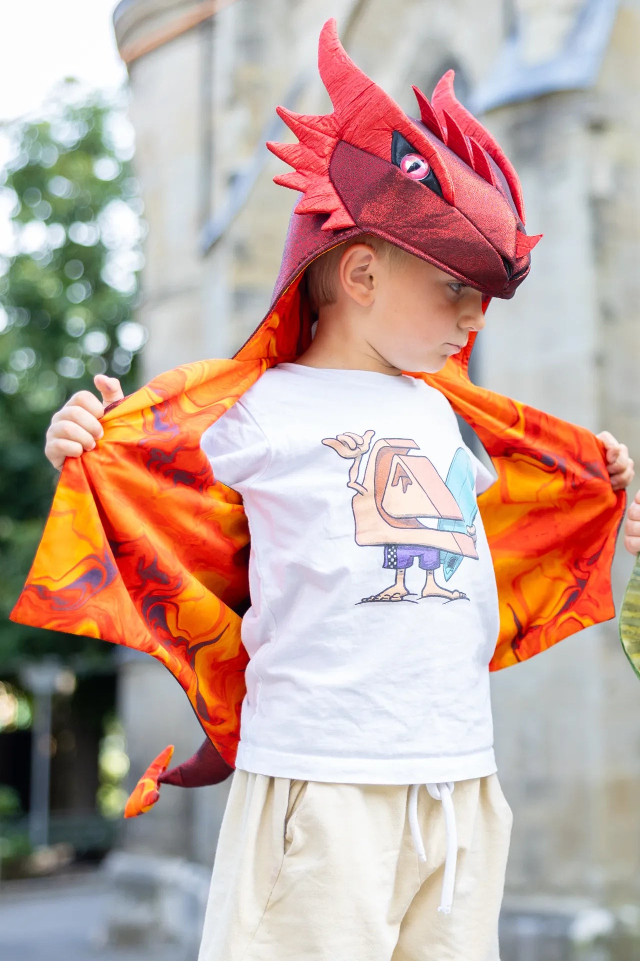 The All Day Everyday Dragon, Costume Vest For Kids 2+
