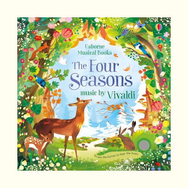 Sensory book: The Four Seasons, Usborne