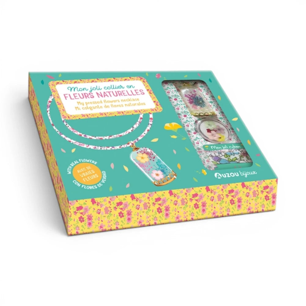 The Jewellery Factory Mini: My Pressed Flowers Necklace