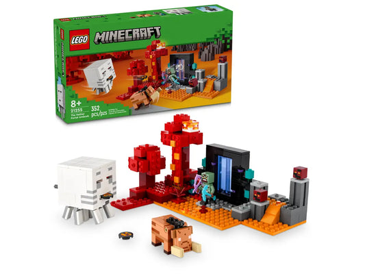 LEGO MINECRAFT: The Nether Portal Ambush 21255