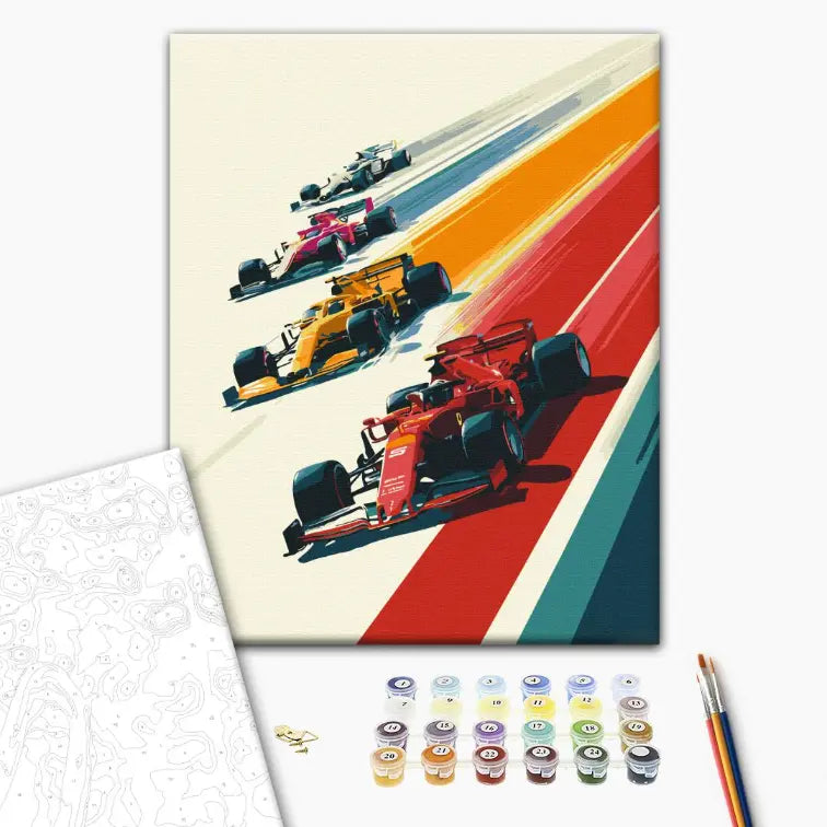 The pursuit of victory: Paint by Numbers, Brushme