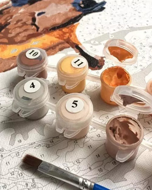 The pursuit of victory: Paint by Numbers, Brushme