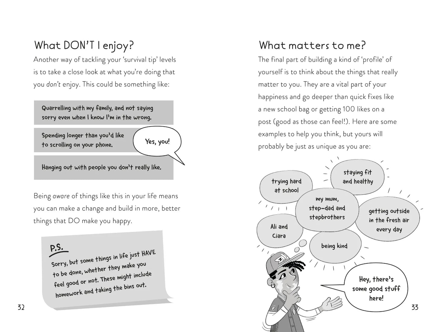 Life Skills book: Teen Survival Guide, Usborne