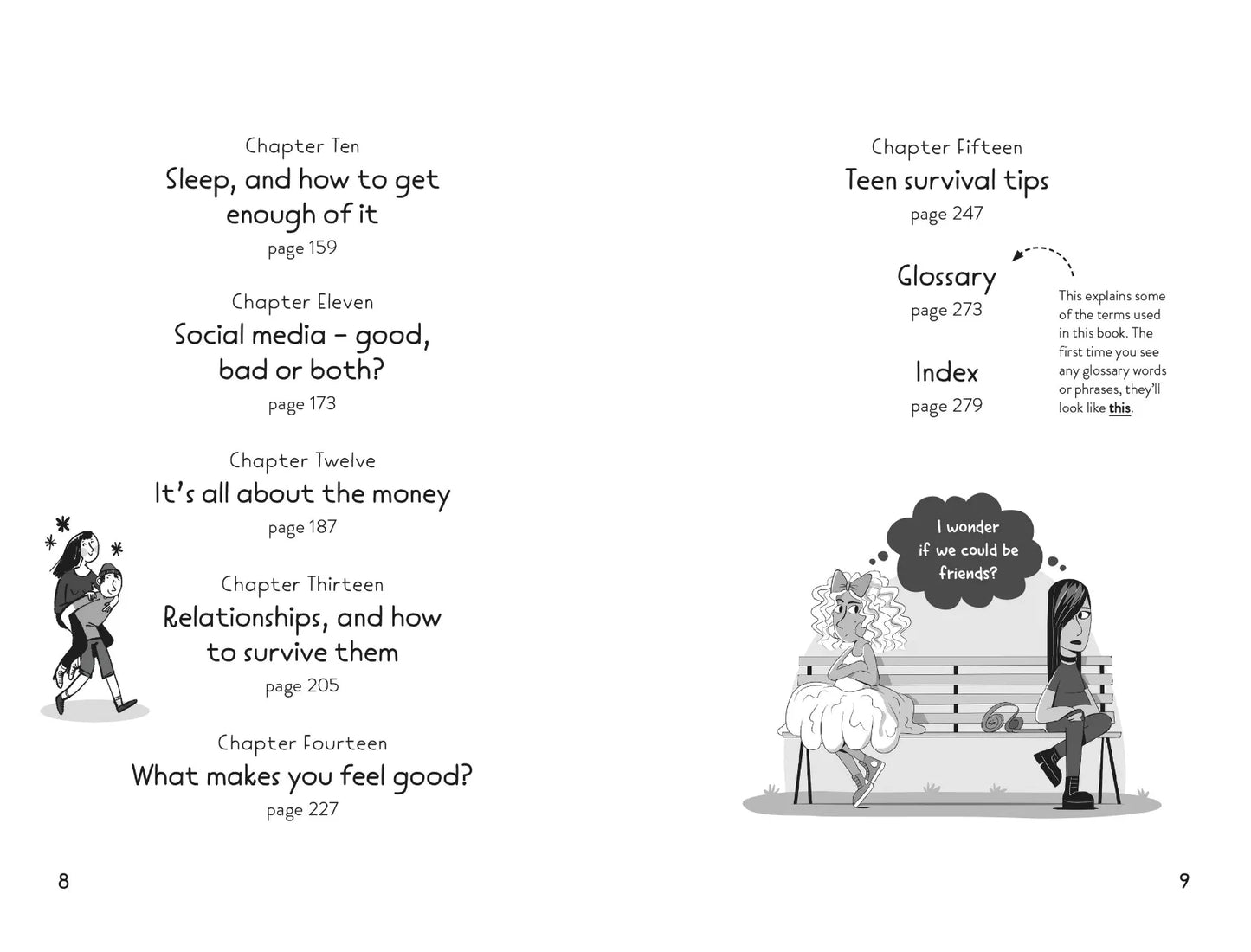 Life Skills book: Teen Survival Guide, Usborne