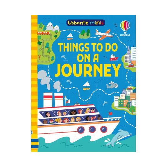 Activity book: Things to Do on a Journey, Usborne