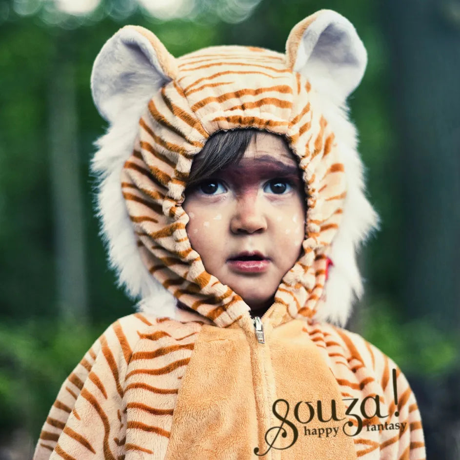 Timmy Tiger, Animal Costume for Kids 2+, Soft Velour