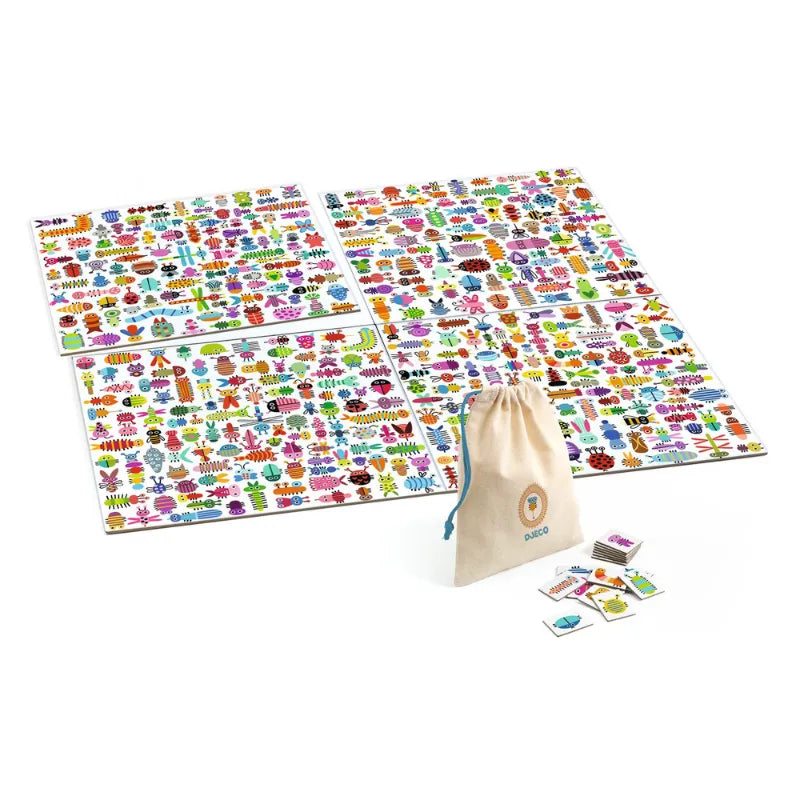 Tiny Beasts, Observation Board Game For Kids 4+