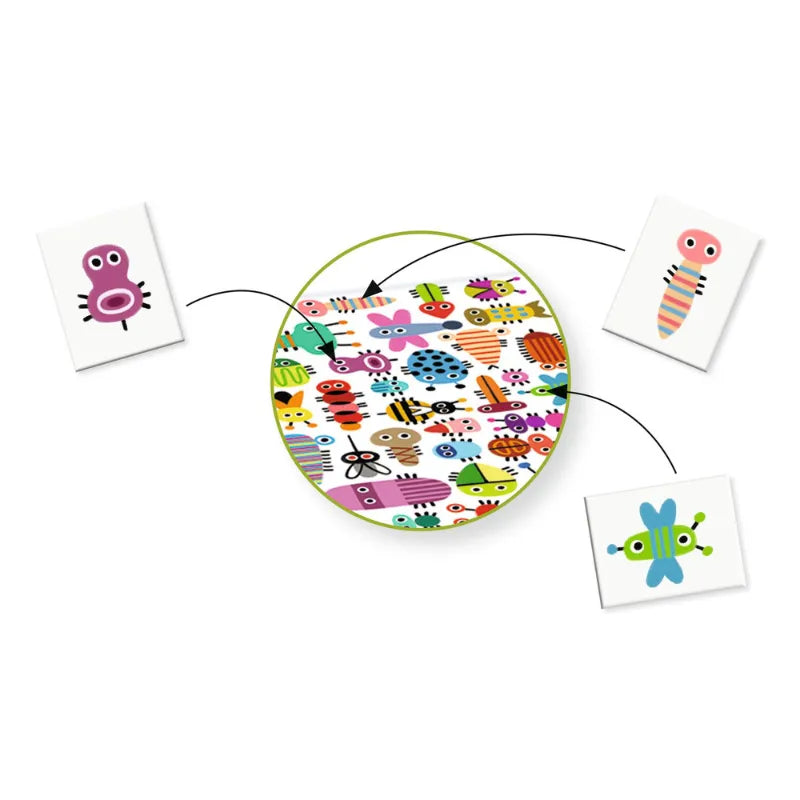 Tiny Beasts, Observation Board Game For Kids 4+
