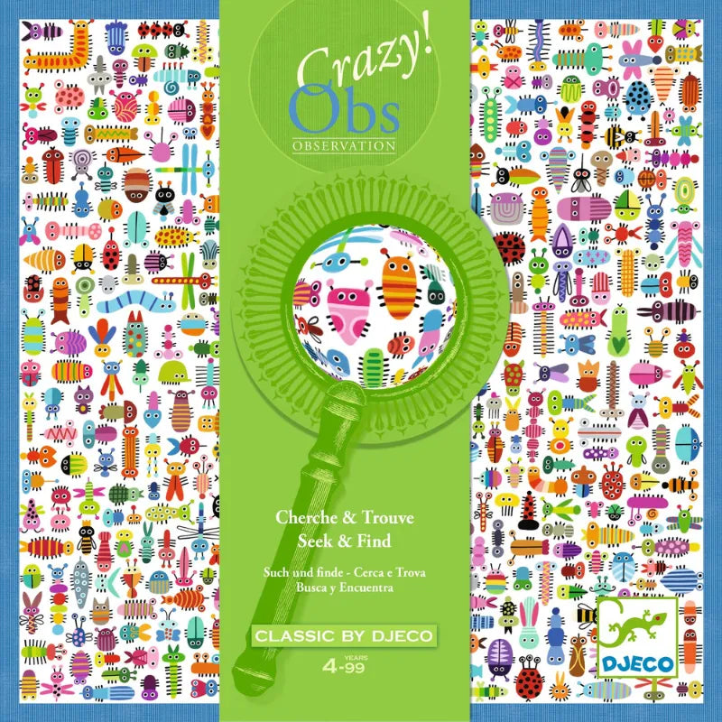Tiny Beasts, Observation Board Game For Kids 4+