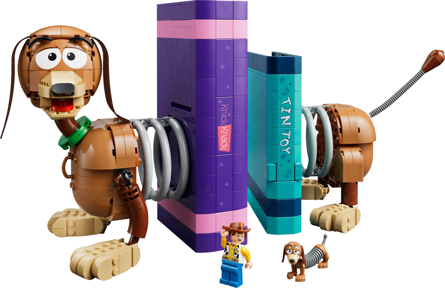 Toy Story Slinky Dog Bookends 43301, Lego Disney