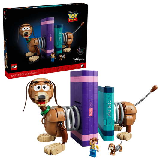 Toy Story Slinky Dog Bookends 43301, Lego Disney