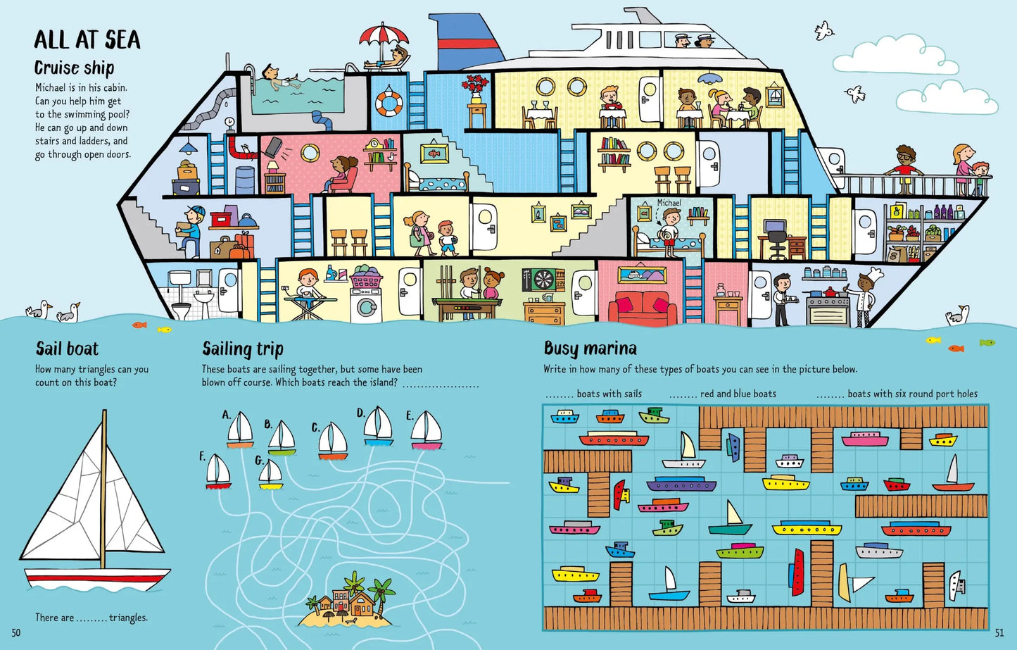 Travel Activity Book, Usborne