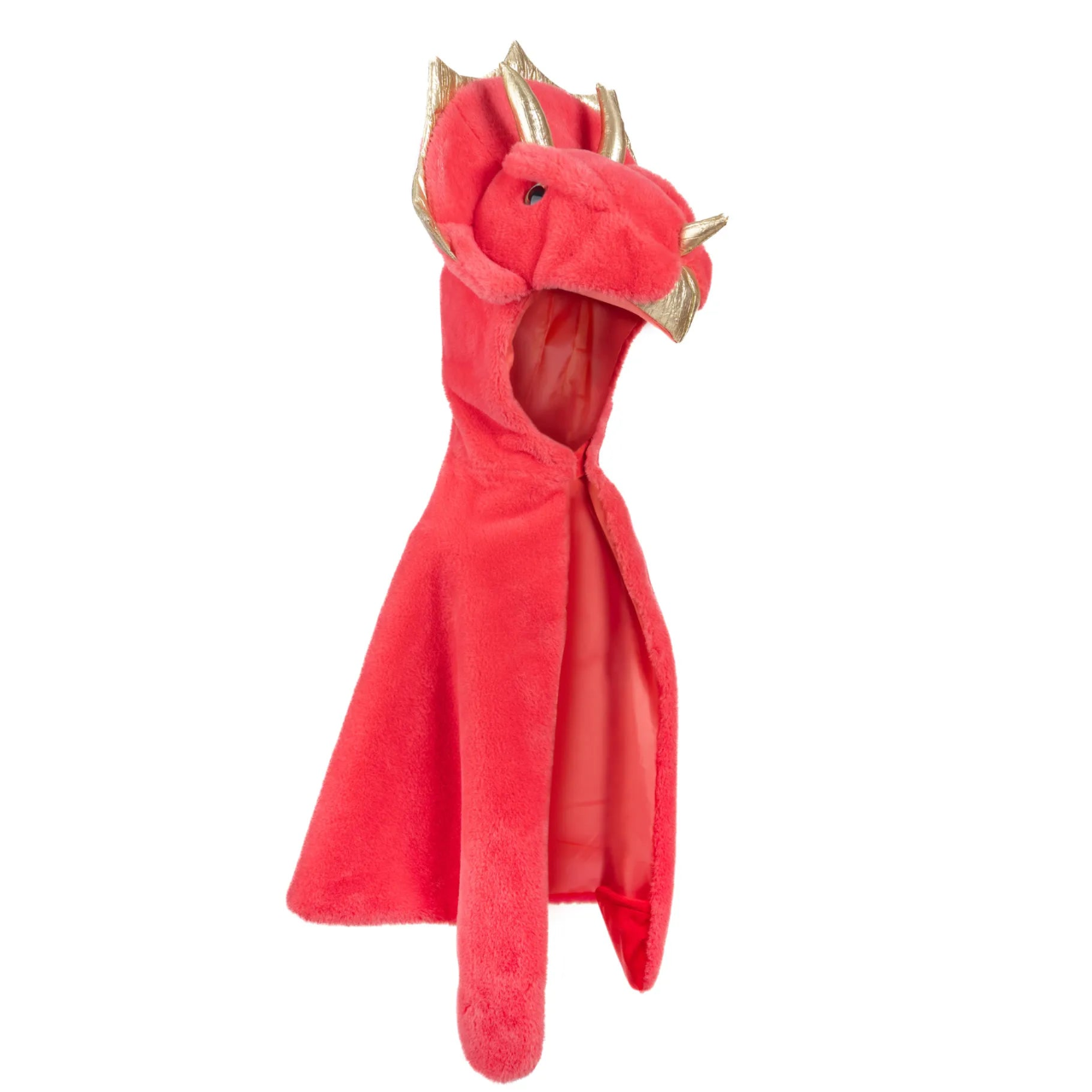 Triceratops Cuddle, Dinosaur Costume Cape For Kids 2+