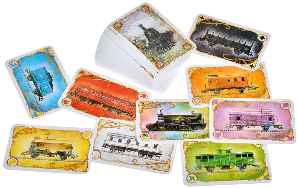 Дополнение к настольной игре Ticket to Ride: Великобритания и Пенсильвания. Мир Хобби