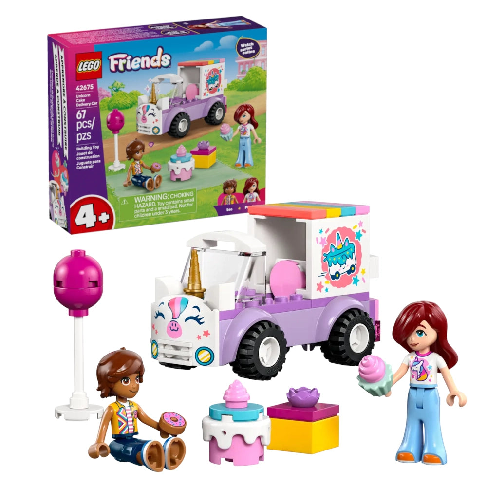 Unicorn Cake Delivery Car 42675, Lego Friends