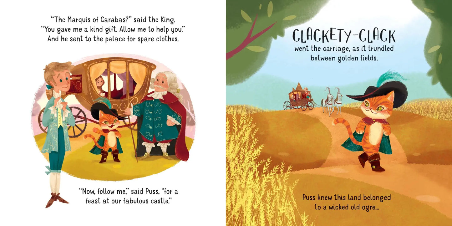 Picture Books: Puss in Boots, Usborne