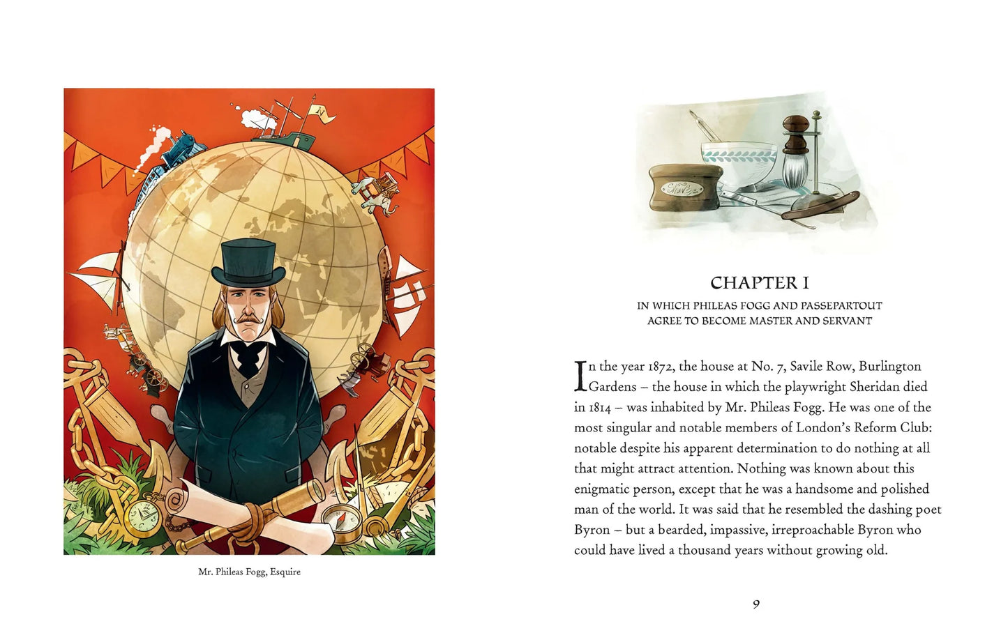 Young Reading: Around the World in 80 Days, Usborne