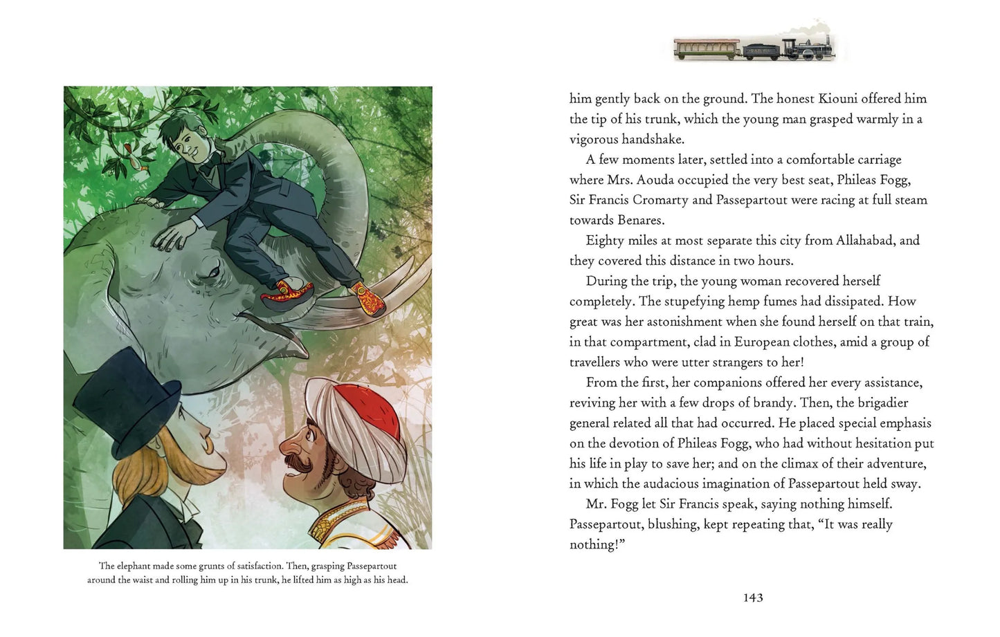 Young Reading: Around the World in 80 Days, Usborne