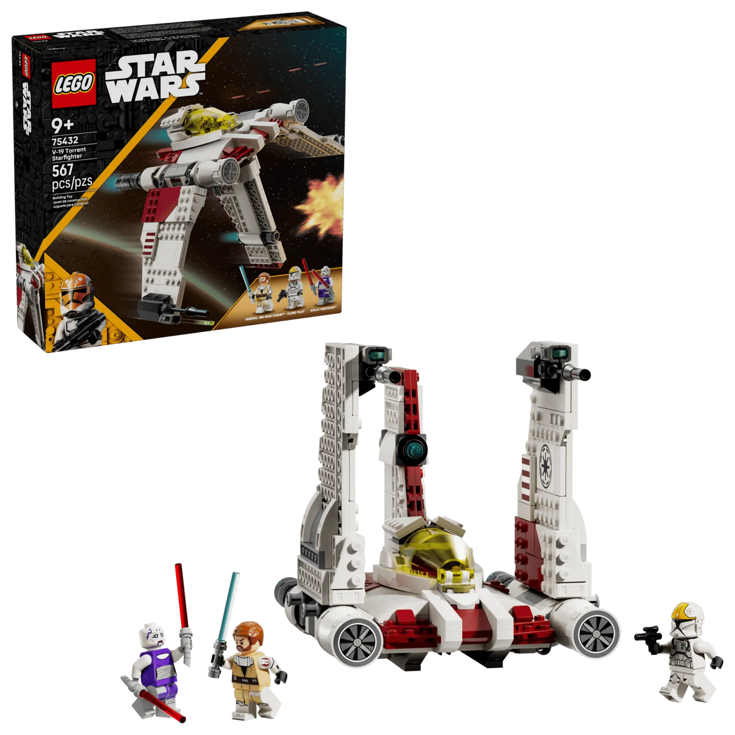 V-19 Torrent Starfighter 75432 , Lego Star Wars