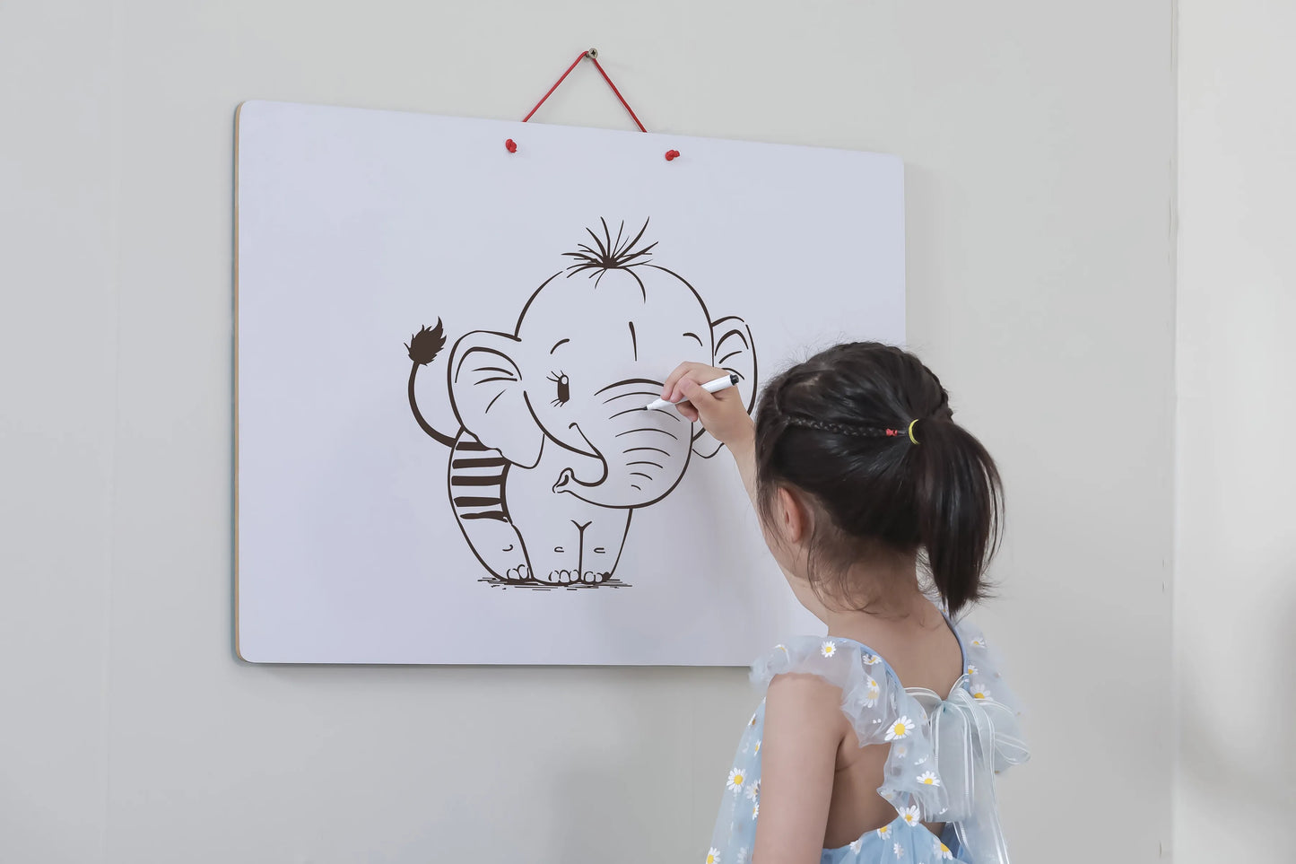 Magnetic World Puzzle 3+ With Dry Erase Board 72x46cm, Viga Toys