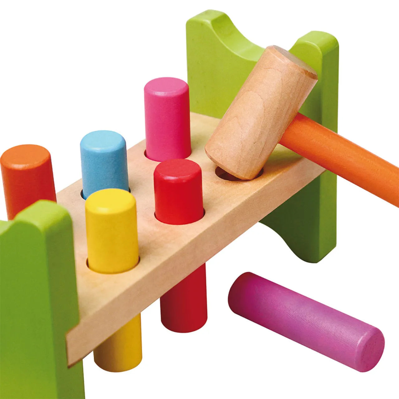 Tap down toy: Pound-a-Peg, Viga