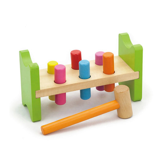 Tap down toy: Pound-a-Peg, Viga