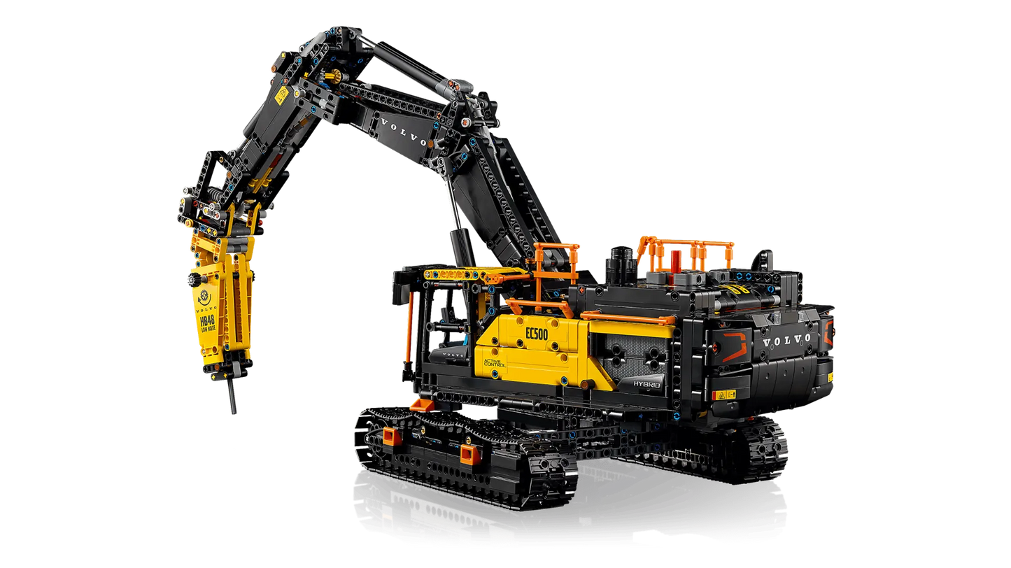 Volvo EC500 Hybrid Excavator 42215, Lego Technic