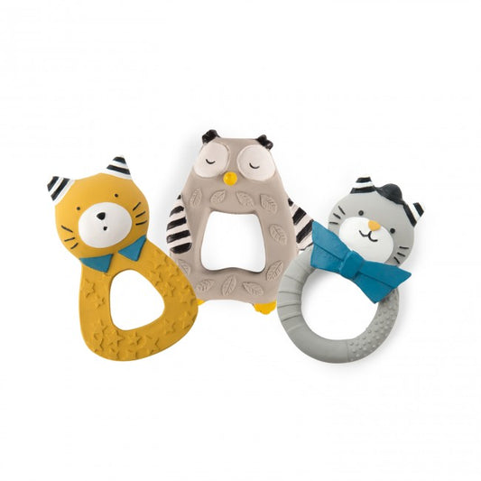 Rubber Ring Les Moustaches 1 PCS, Moulin Roty