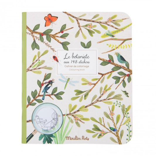 Botanist sticker book Le jardin du moulin, Moulin Roty