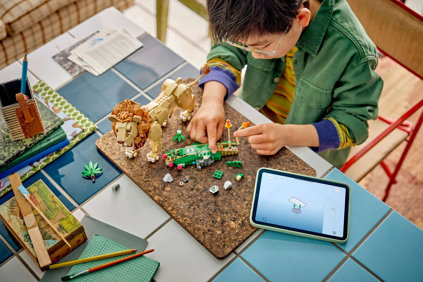 Wild Animals: Majestic Lion 31386, Lego Creator 3-in-1