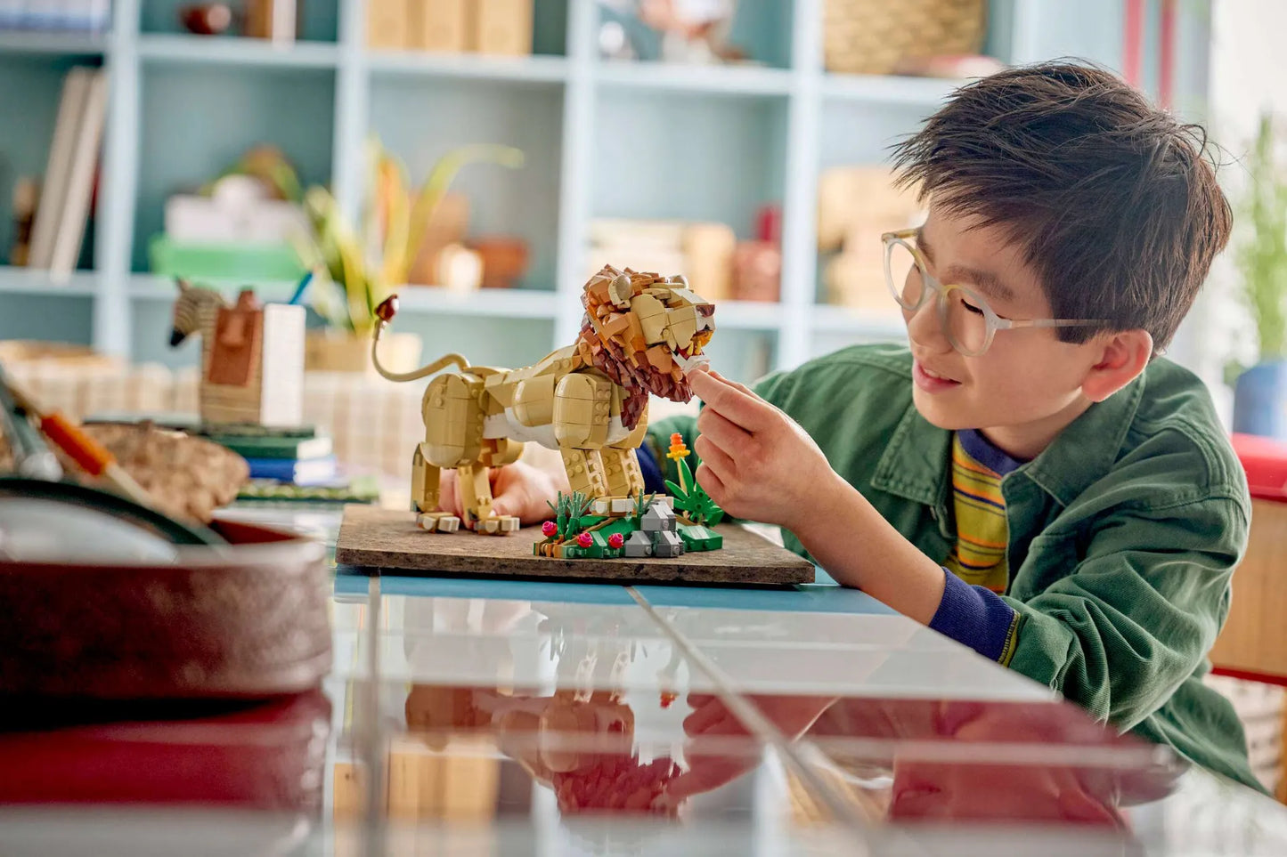 Wild Animals: Majestic Lion 31386, Lego Creator 3-in-1