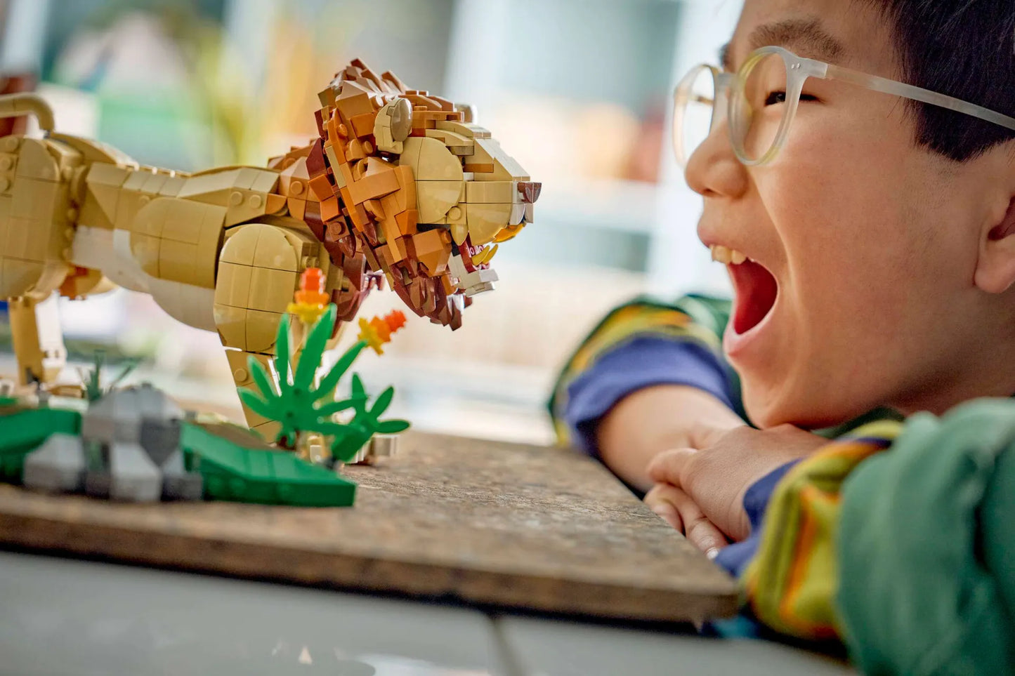 Wild Animals: Majestic Lion 31386, Lego Creator 3-in-1