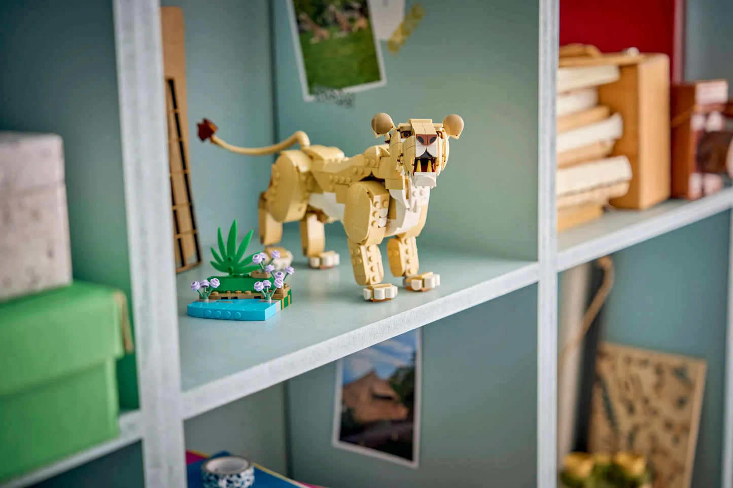Wild Animals: Majestic Lion 31386, Lego Creator 3-in-1
