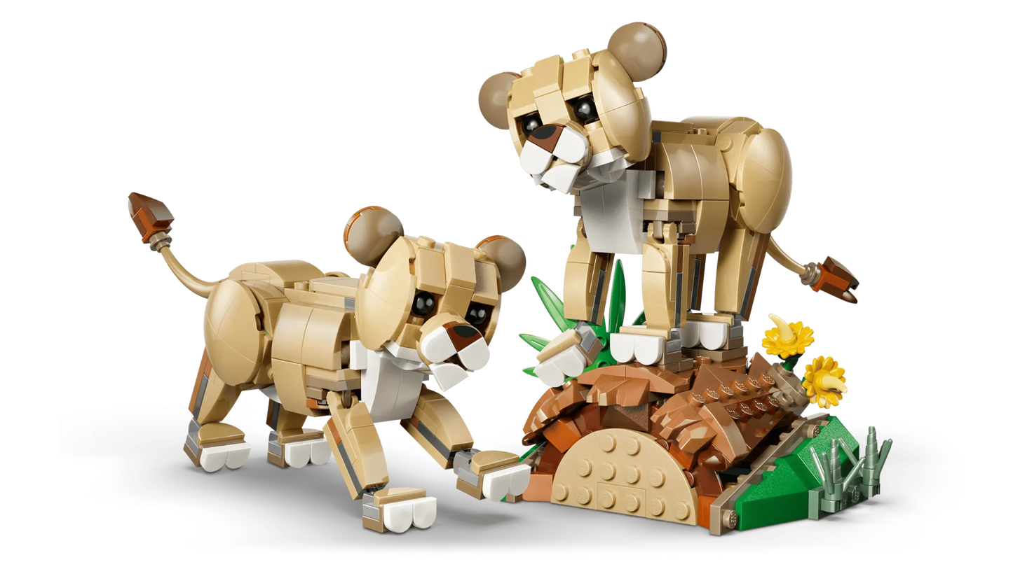 Wild Animals: Majestic Lion 31386, Lego Creator 3-in-1