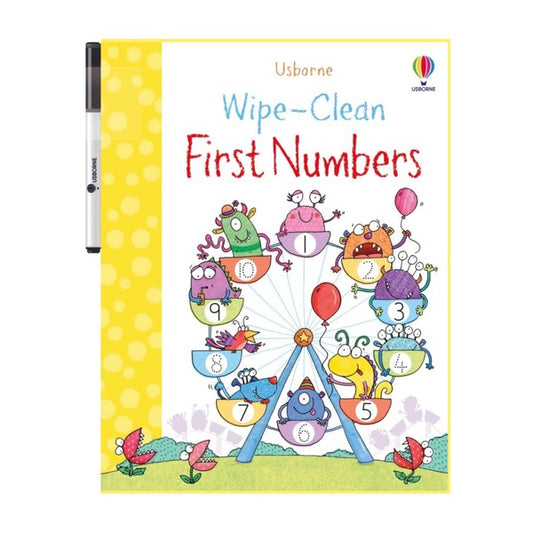 Activity book: Wipe-Clean First Numbers, Usborne