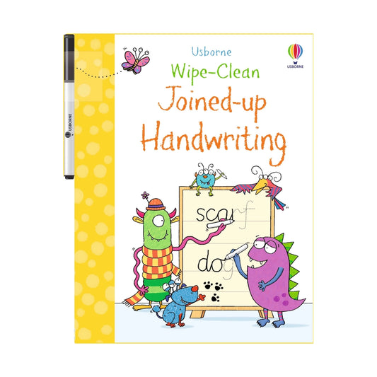 Wipe-Clean Joined-Up Handwriting book, Usborne
