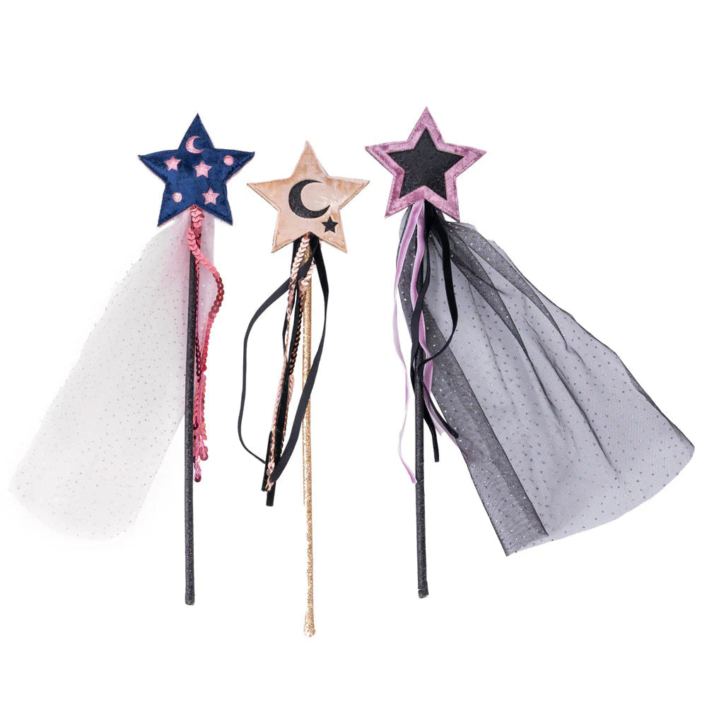 Witching Hour Velvet Wand 3 styles assorted, Great Pretenders