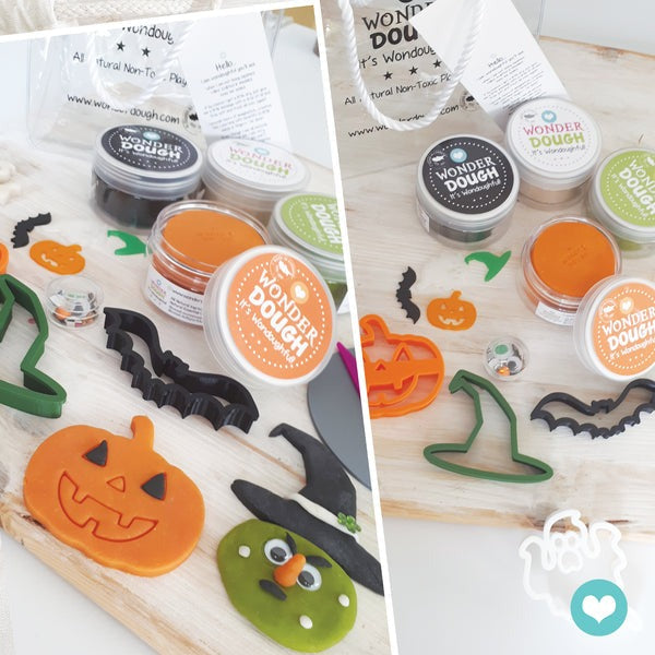 Wonderdough Halloween Party set (1 tub, 1 cutter)