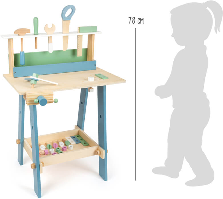 Wooden Workbench: Nordic, Small Foot
