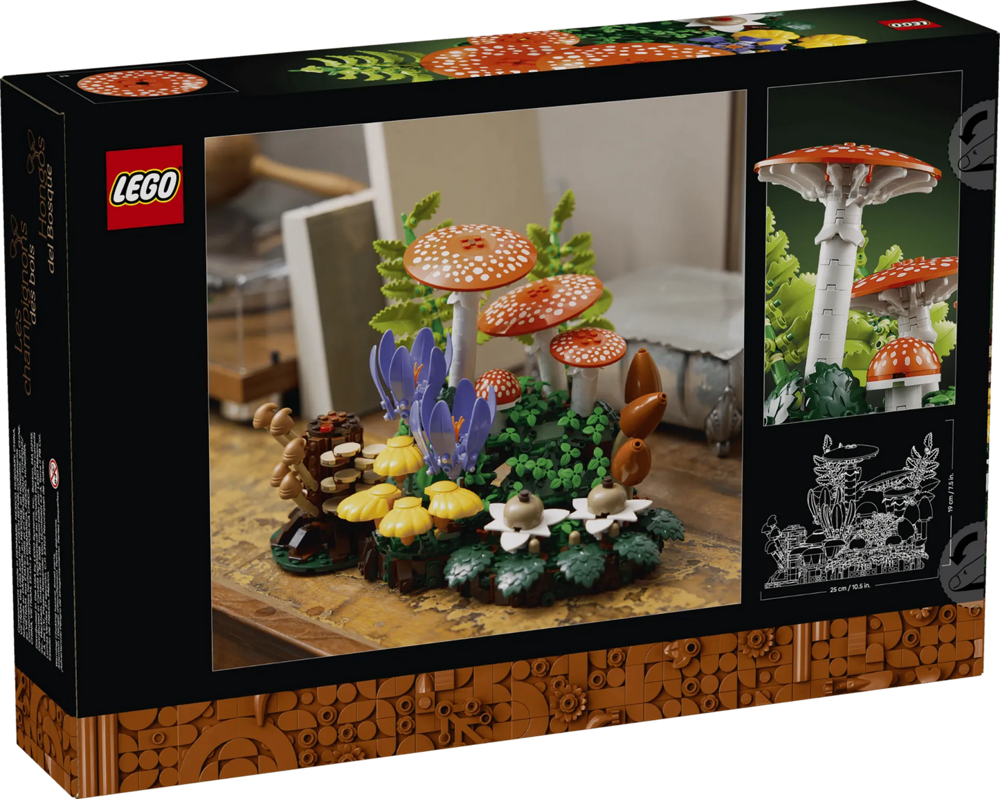 Woodland Mushrooms 11505, Lego Botanicals