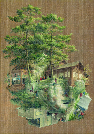 Artist Puzzle 1000 pcs: Japanese Rock, LONDJI