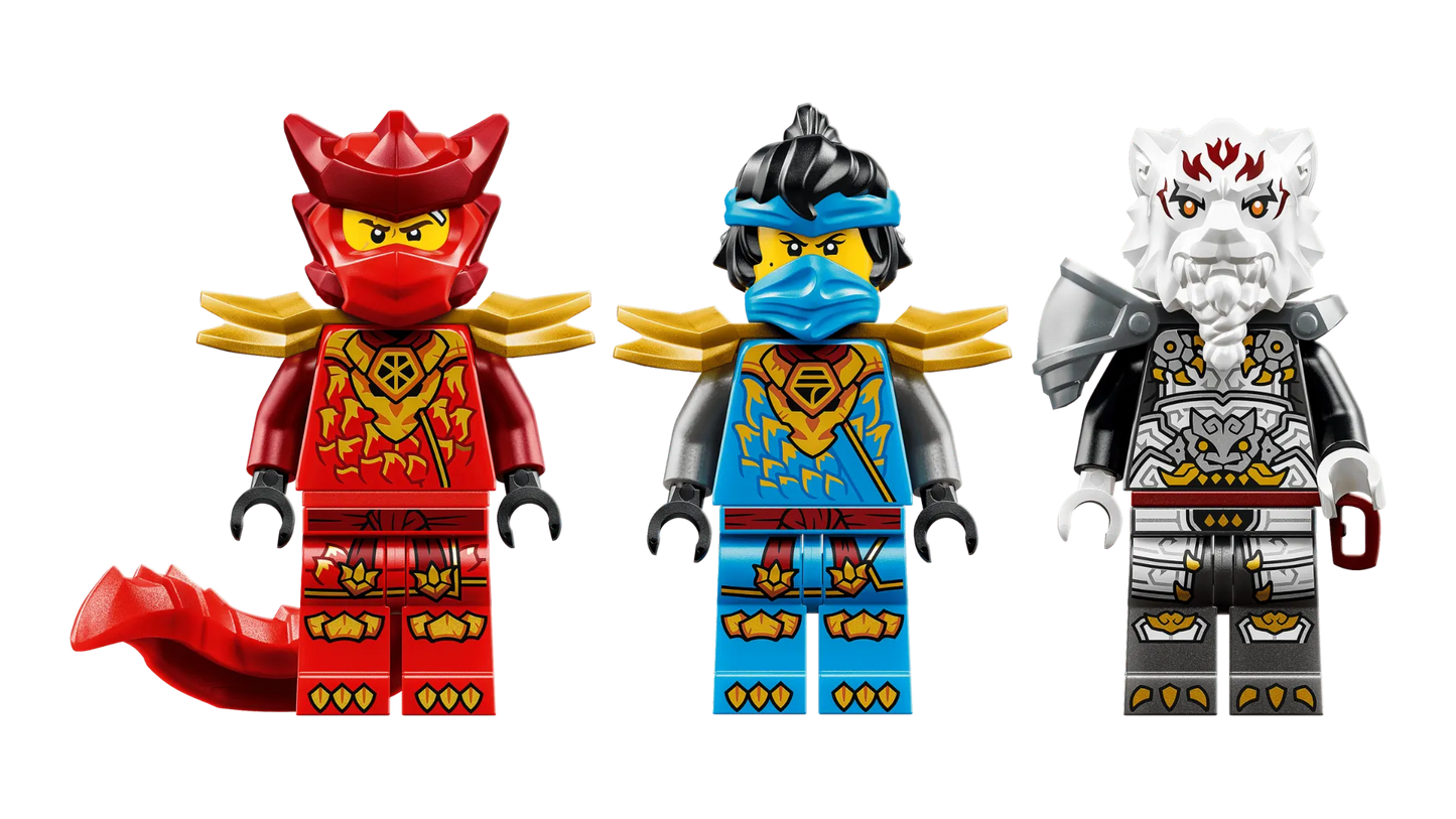 Zilvar and Grimtak the Dragon Beast 71863, Lego NINJAGO