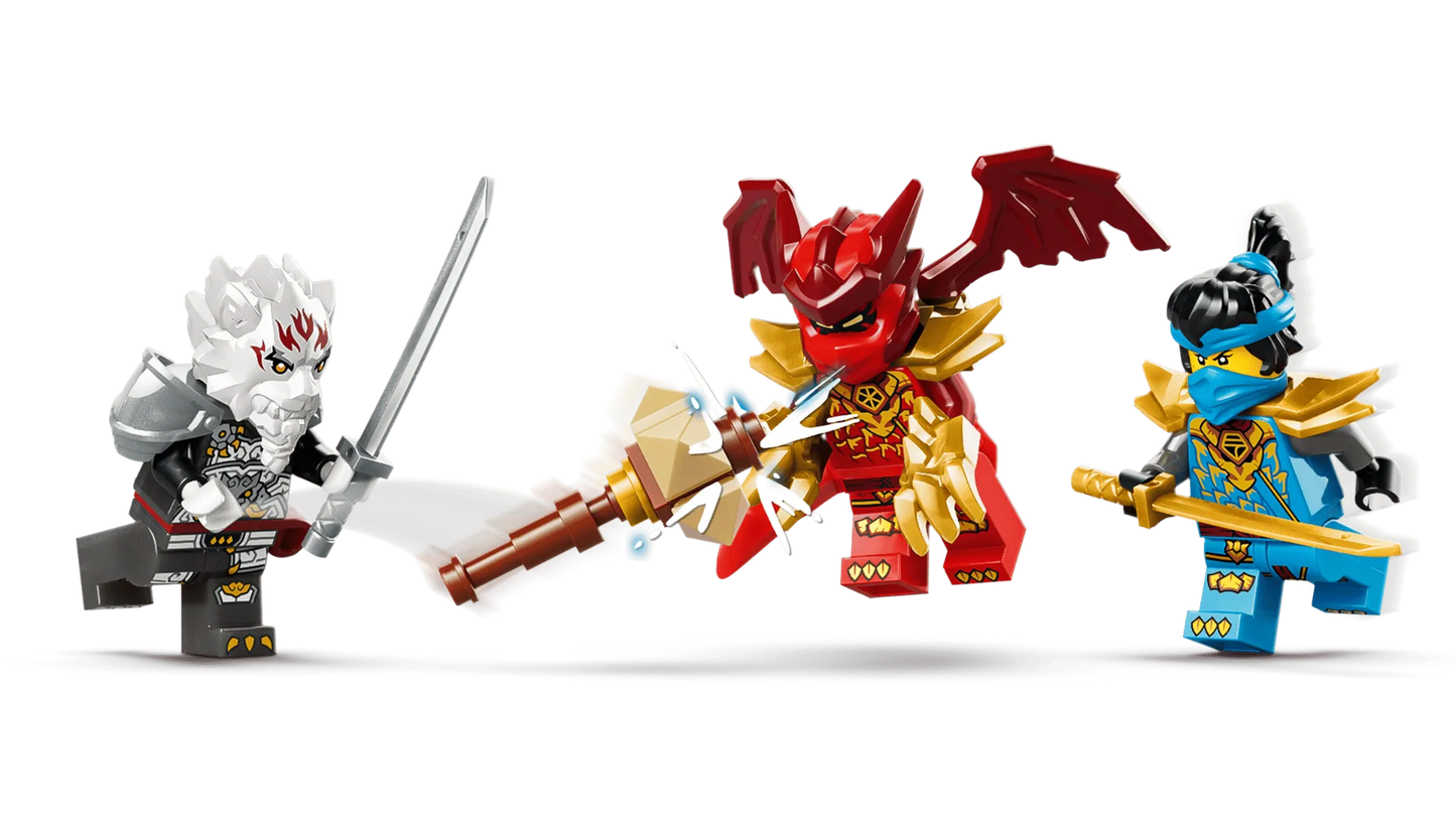 Zilvar and Grimtak the Dragon Beast 71863, Lego NINJAGO