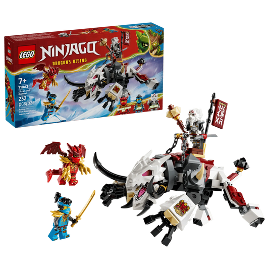 Zilvar and Grimtak the Dragon Beast 71863, Lego NINJAGO