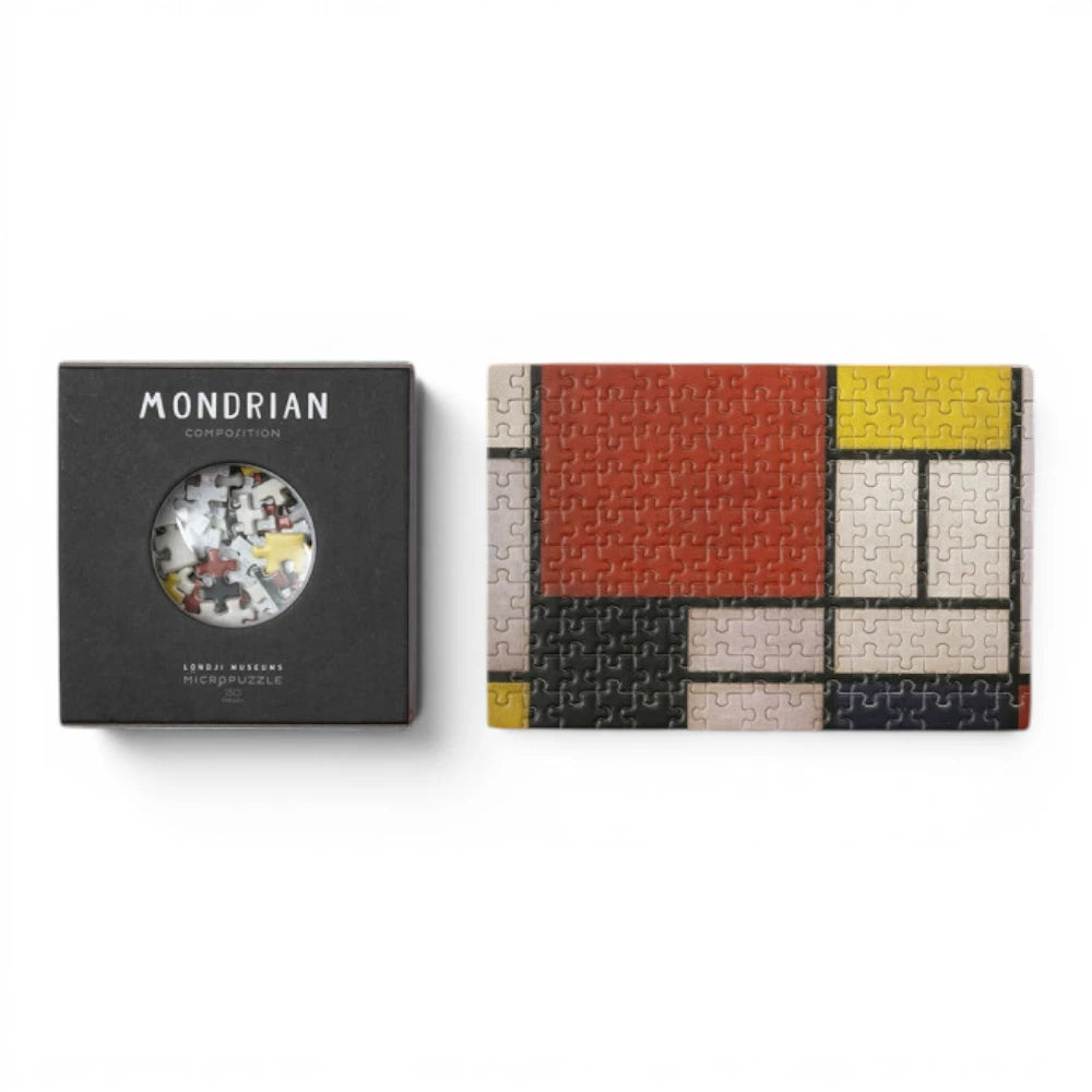 Zoom Micropuzzle 14+: Composition. Piet Mondrian 150 pcs, LONDJI