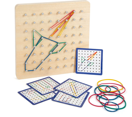 Wooden Geoboard, Small foot