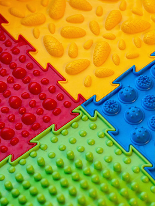 RAINBOW (7PCS), SET OF ORTHOPEDIC MATS